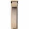 Ekena Millwork Huntington Smooth Corbel w/Backplate, Douglas Fir, 5 1/2"W x 10"D x 22"H COR06X10X22HUN01SDF - alternate 4